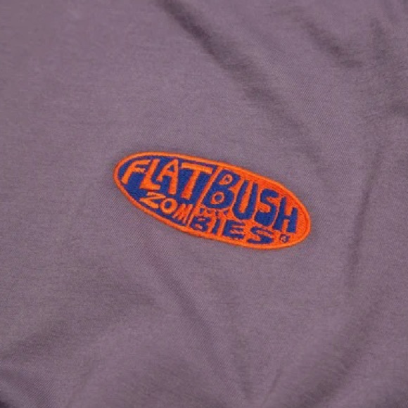 FLAT ZOM BUSH BIES EMBROIDERED LOGO T-SHIRT - Picture 4 of 7